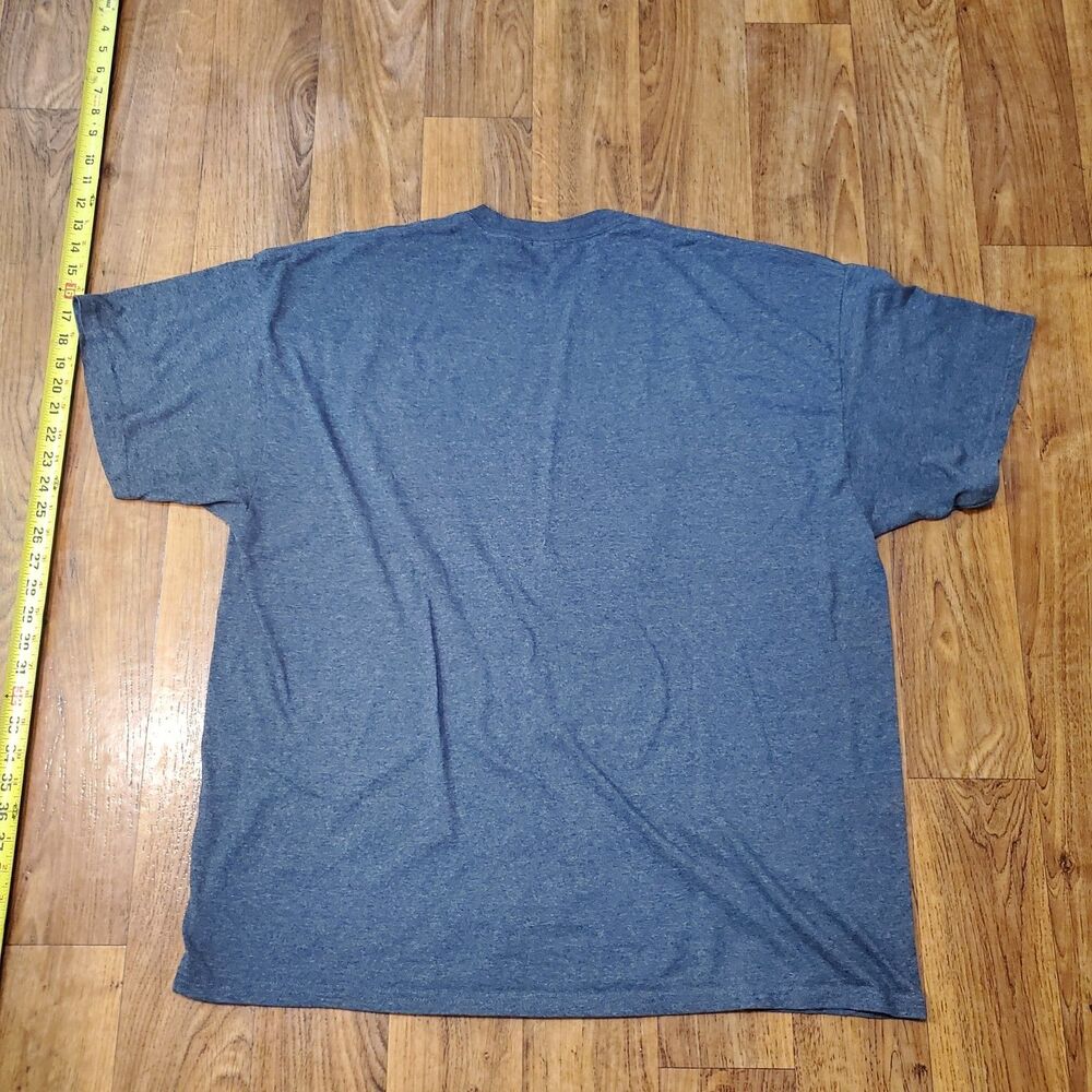 Camel Towing Service Humor Mens T-Shirt Size XL Blue/Gray Short Sleeve - Picture 4 of 6